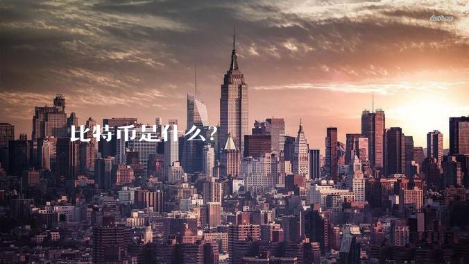 比特币是什么？
